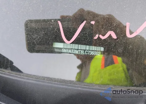 2020 Nissan Rogue Sv Fwd из США, поврежденный, VIN 5N1AT2MT8LC736002